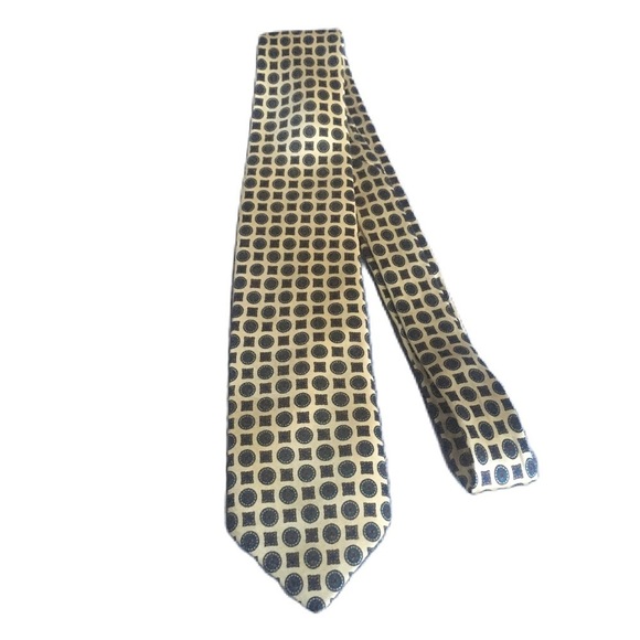 Vintage Mens Silk Neck Tie - Picture 4 of 6